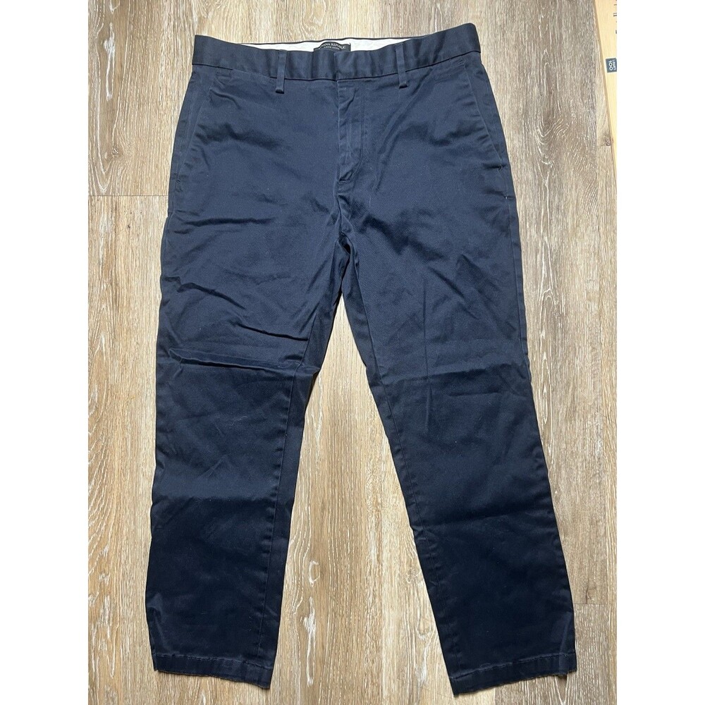 Banana Republic Aiden Chino Pants Men's Size *32x30* Dark Blue Pants Work Navy